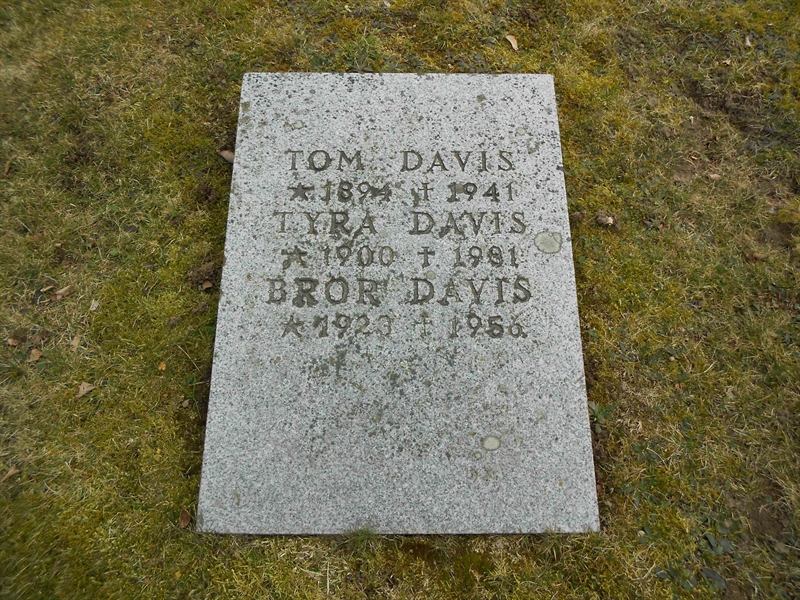 Grave number: V 10   198