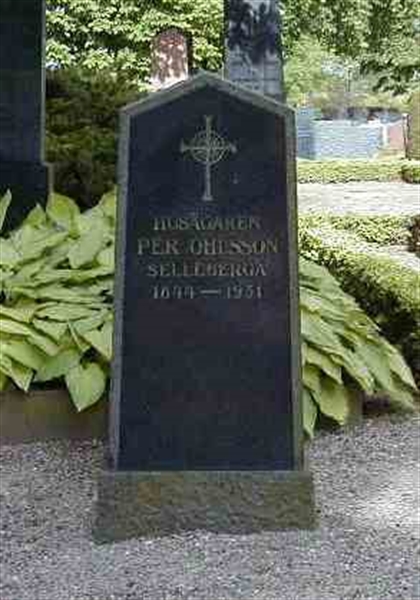 Grave number: BK B   292