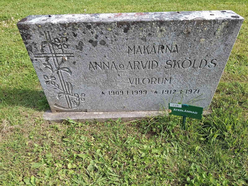 Grave number: 001 2   728