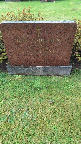 Grave number: VN K    46-47