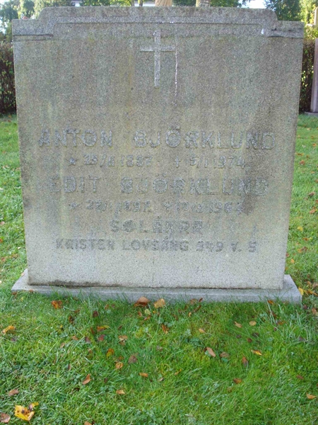 Grave number: BR C    77, 78