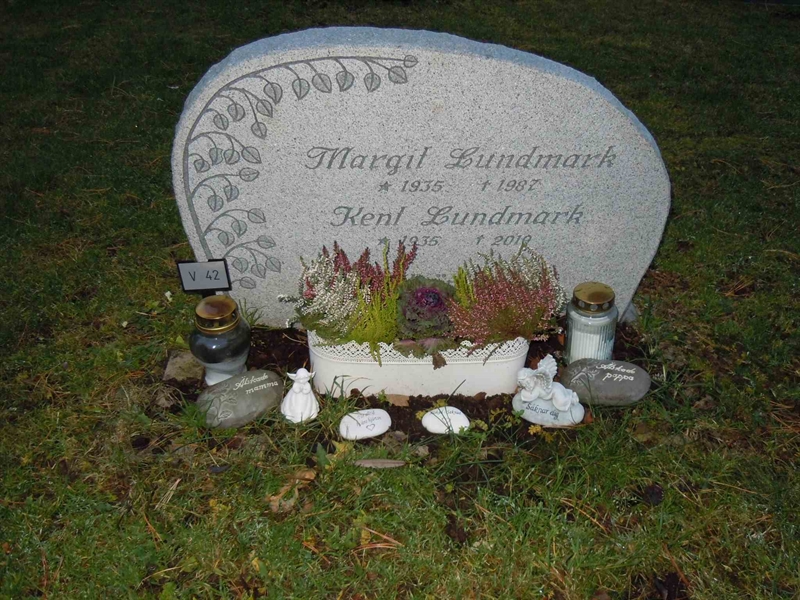 Grave number: 1 NV    42