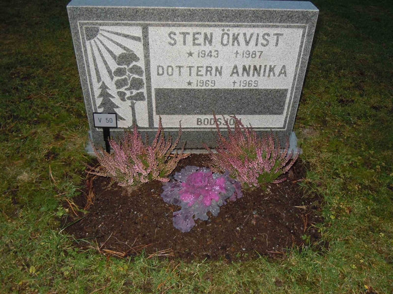 Grave number: 1 NV    50