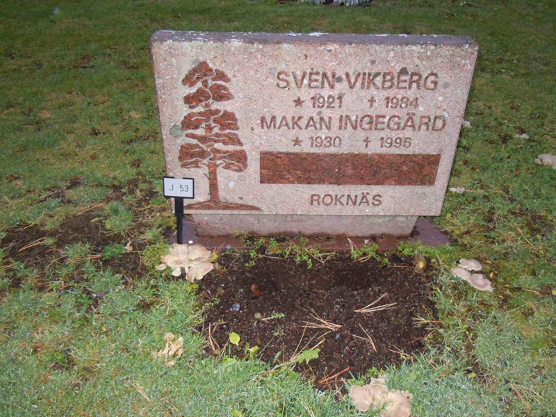 Grave number: 1 NJ    53