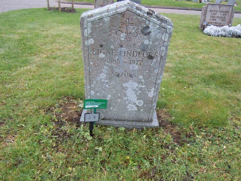 Grave number: 1 NJ     8