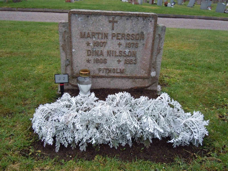 Grave number: 1 NJ     2