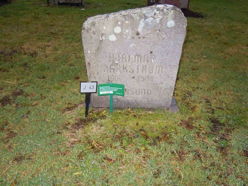 Grave number: 1 NJ    43
