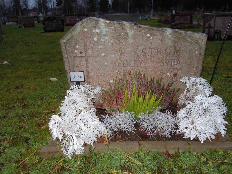 Grave number: 1 NJ    54