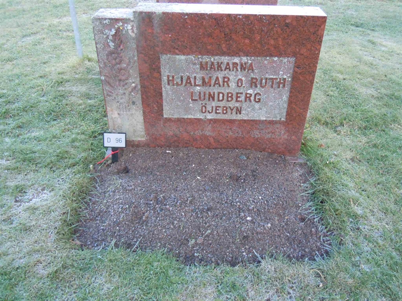 Grave number: 1 ND    96