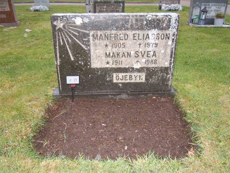 Grave number: 1 NJ    21