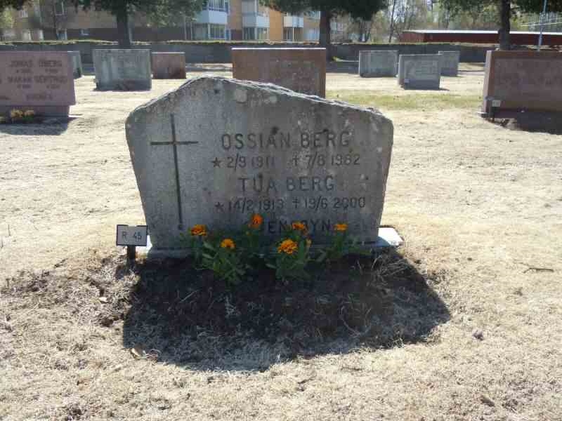 Grave number: 1 NR    45