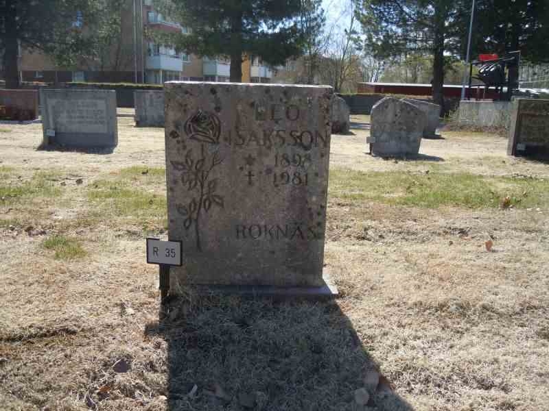 Grave number: 1 NR    35