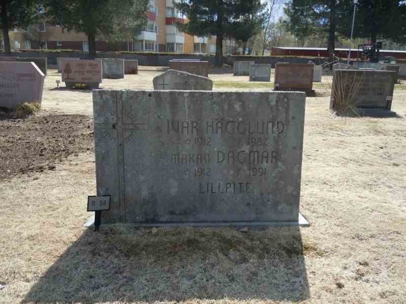 Grave number: 1 NR    58