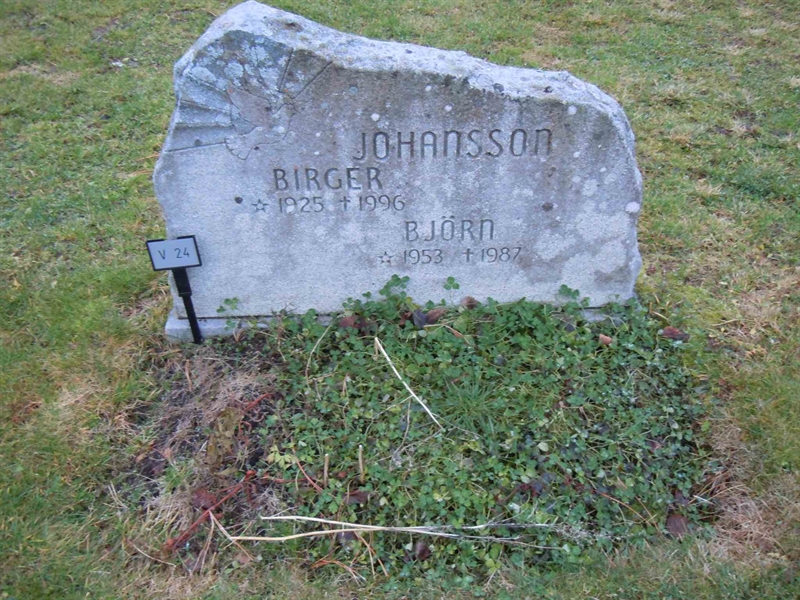 Grave number: 1 NV    24