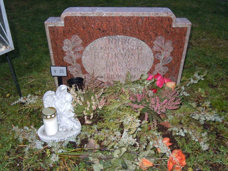 Grave number: 1 NV    35