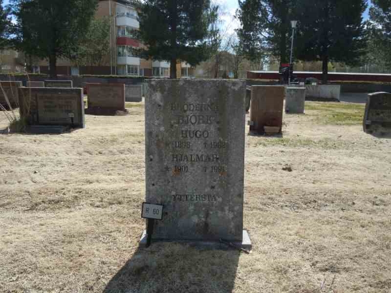 Grave number: 1 NR    60