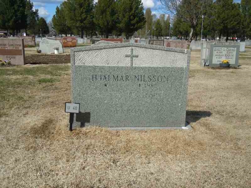 Grave number: 1 NU    40