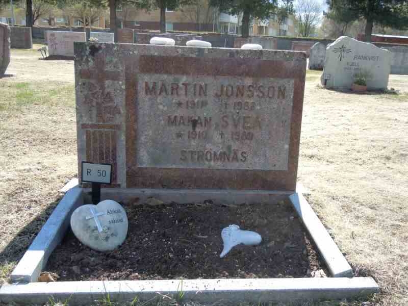 Grave number: 1 NR    50