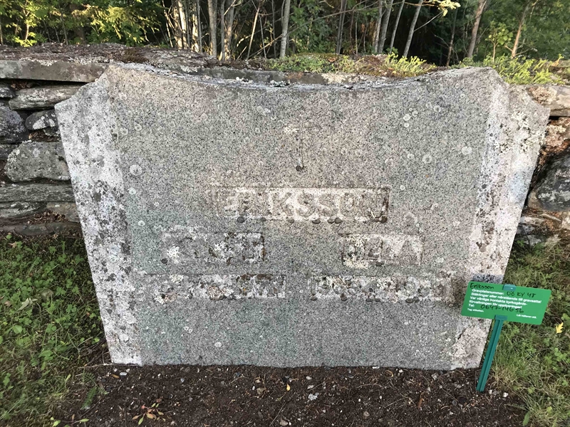 Grave number: UÖ KY    48