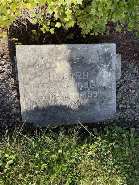 Grave number: 1 O1 64-65