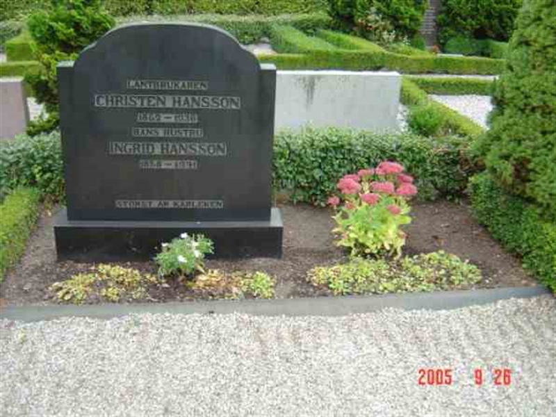 Grave number: FLÄ B   132c,  132d