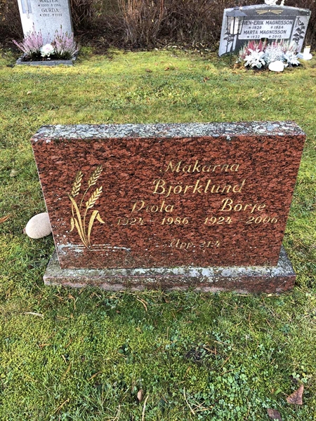 Grave number: 1 B1    45
