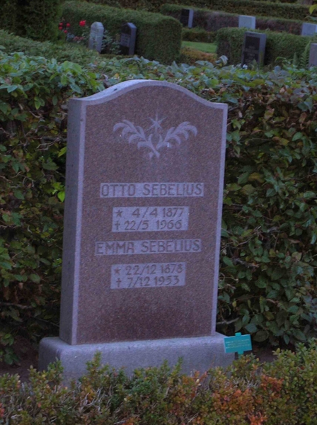 Grave number: BNB 6B   321
