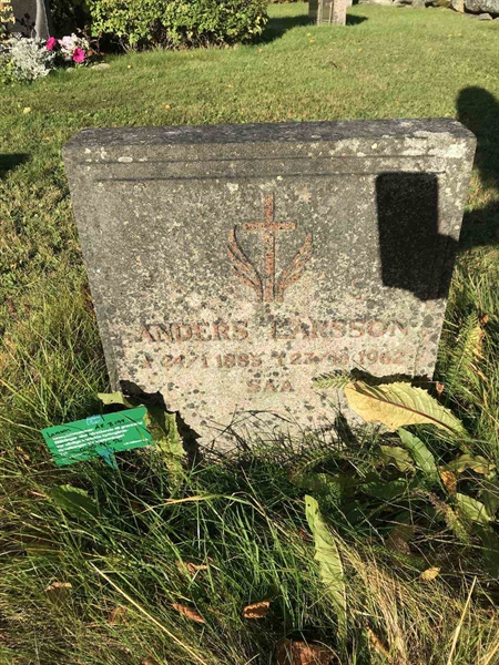 Grave number: ÅR B   199