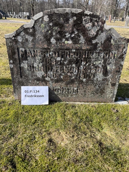 Hautatunnus: 01 F   134