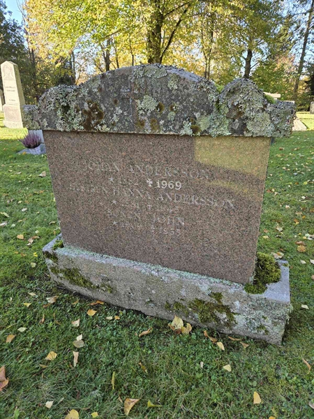 Grave number: Ö A B   398-400