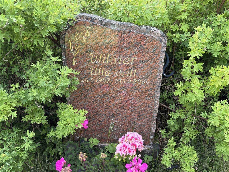 Gravnummer: SÄ URN    62