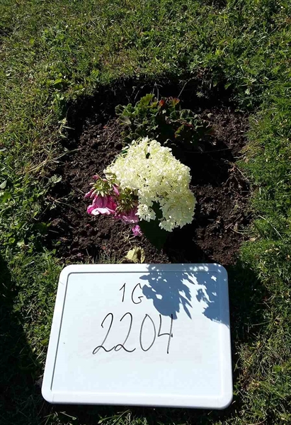 Grave number: 1 G  2204