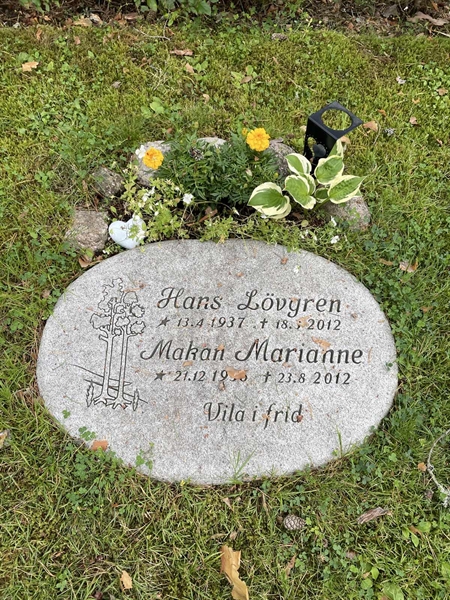 Grave number: 1 KV12   121