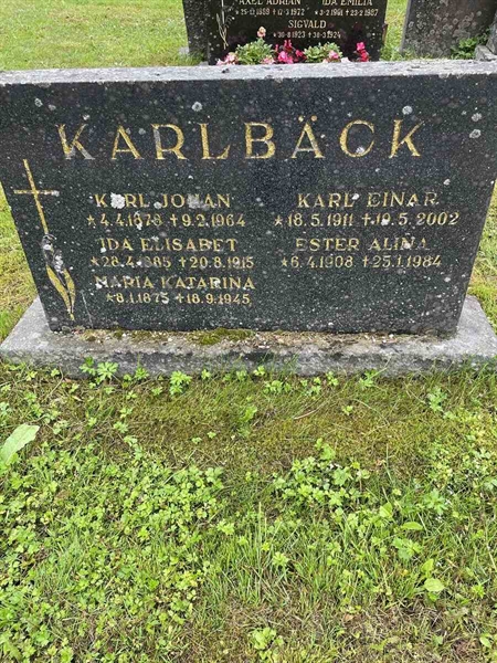 Grave number: N 4 4   476
