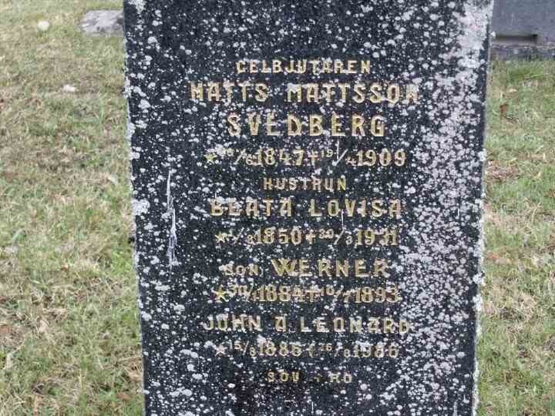 Grave number: 1 GA 01 63-64