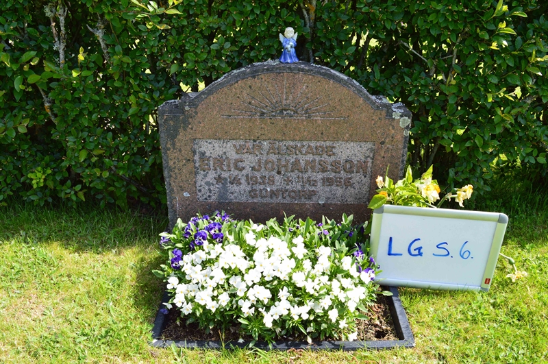 Grave number: LG S     6