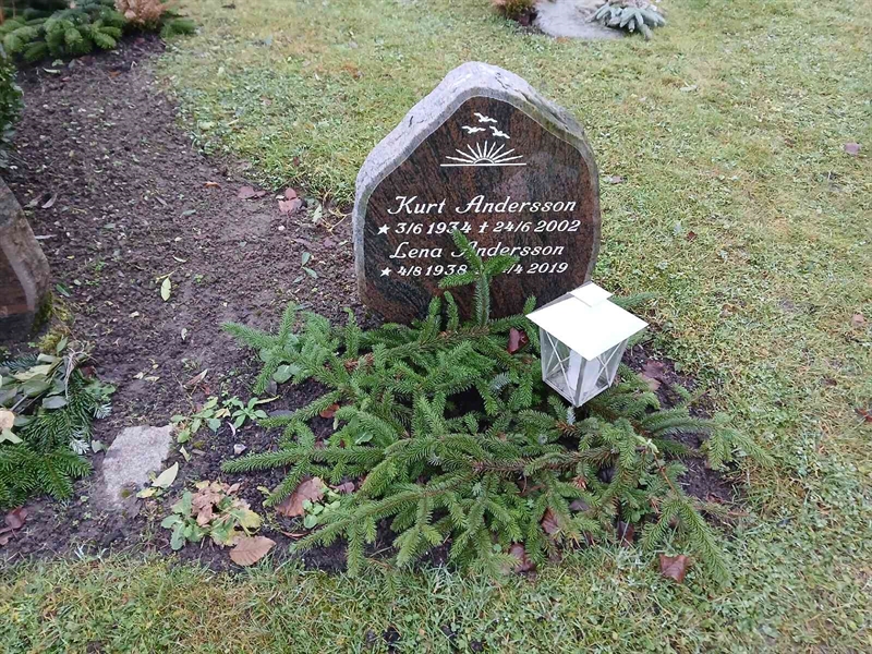 Grave number: FE K    95