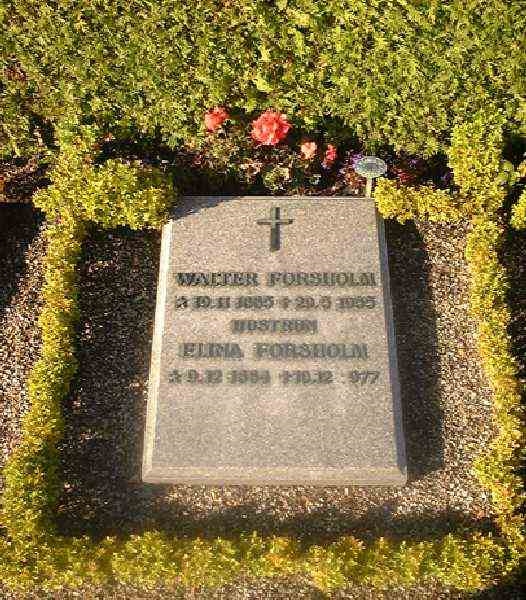Grave number: NK Urn o    14