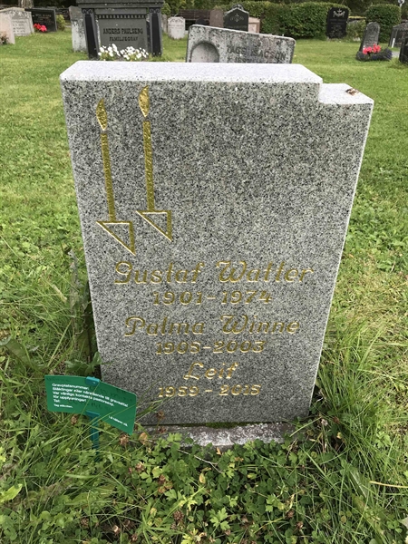 Grave number: UÖ KY   223, 224, 225