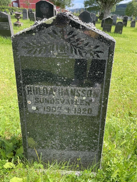 Grave number: DU GS   126