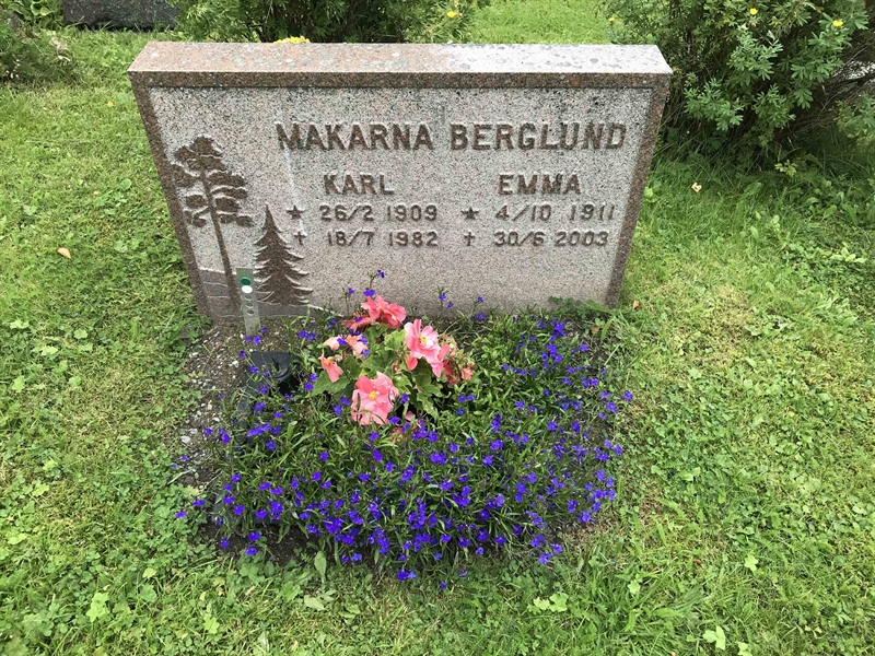 Grave number: UN E   180, 181