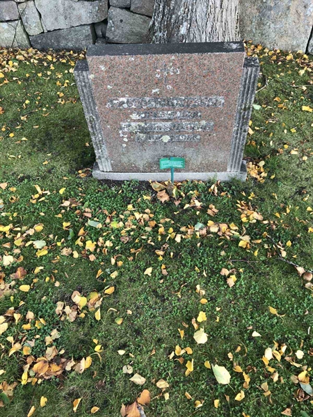 Grave number: K1 12    29, 30