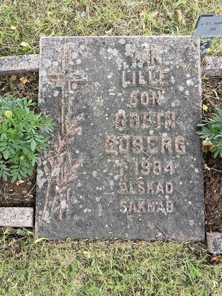 Grave number: GR JO   335