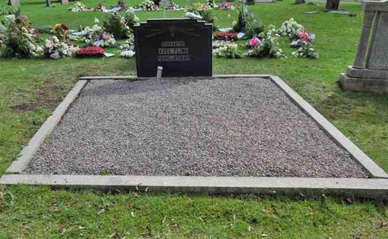 Grave number: SN H    72a