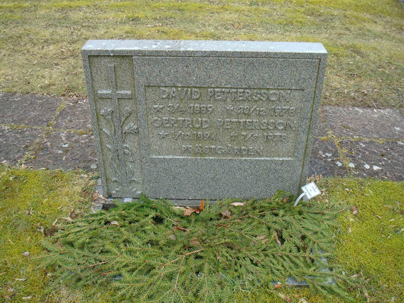 Grave number: BR D   380, 381