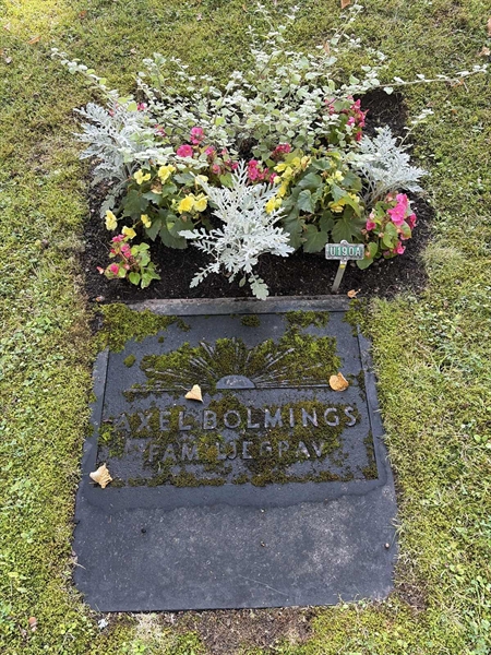 Grave number: 1 U   190A