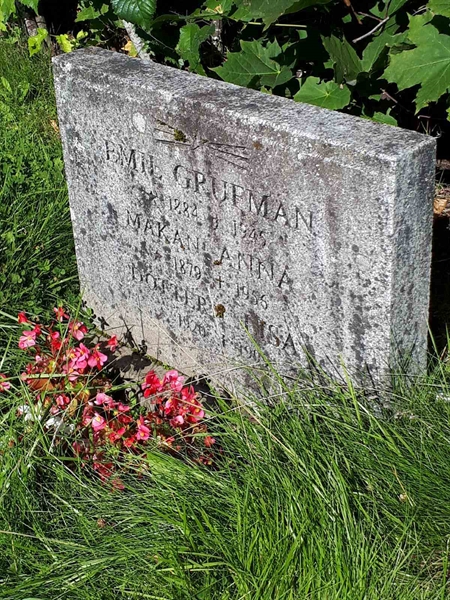 Gravnummer: NK F G    37