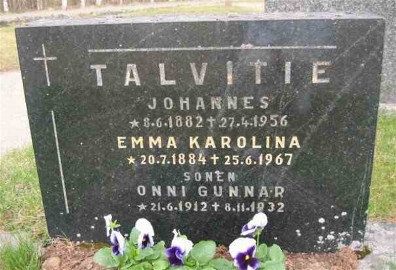 Grave number: 3 MB 18 1-2