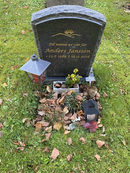 Grave number: 1 H   381