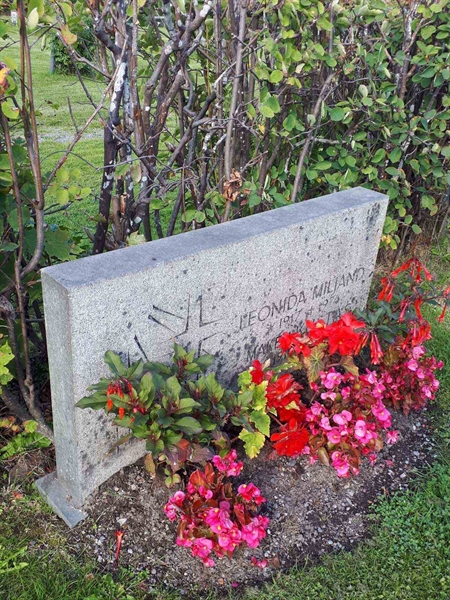 Grave number: NK F B   172